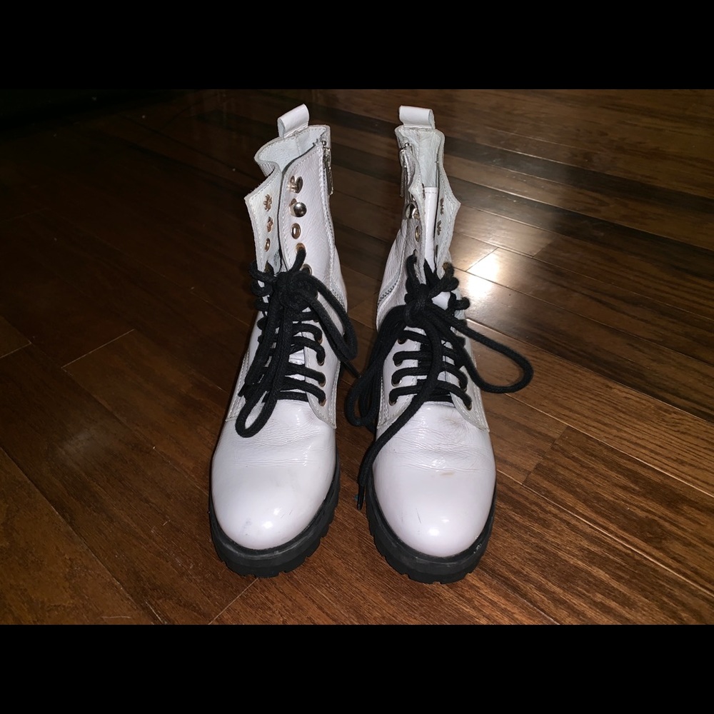 Steve Madden combat boots